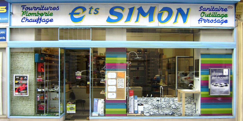 Ets Simon 1946 magasin